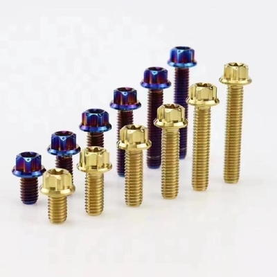 Titanium /SS 304 Fasteners Bolts And Nuts M6 M8 M10 M12 for Bike Motorcycle