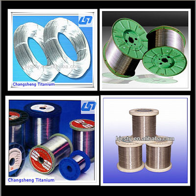 ASTM B863 Titanium Alloy Wire Rod Gr5 TC4 Ti 6al4v 0.05 to 5mm For Seawater