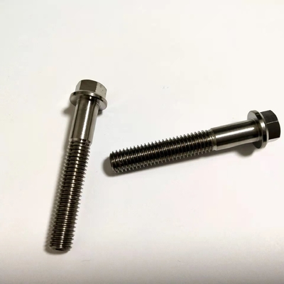 Titanium Flange Bolt DIN 6921 for automobile