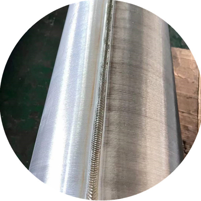 factory supply Acid Resistant  ASTM B338 Welded Titanium Pipe