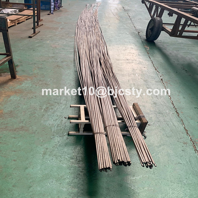12m Long Tubes Titanium Grade 9 OD8mm Seamless Pipe For Oil Rig